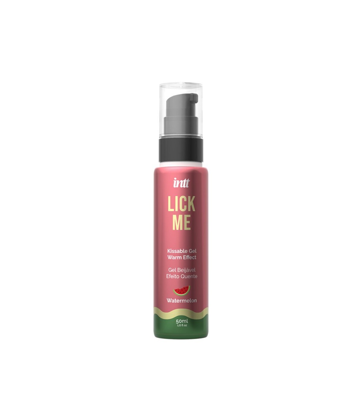 INTT LICK ME WATERMELON KISSABLE GEL CON CALOR 50 ML