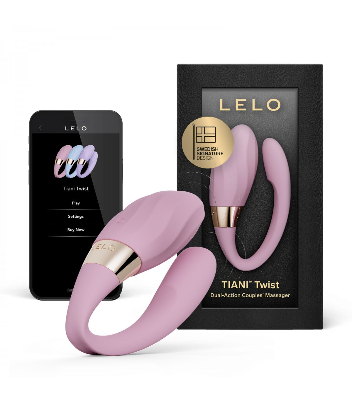 LELO TIANI TWIST APP SOFT PINK
