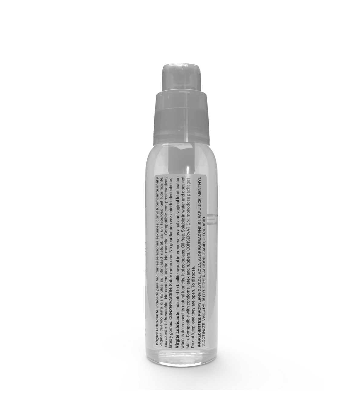 VIRGITE COSMETICS LUBRICANTE BASE AGUA EFECTO CALOR