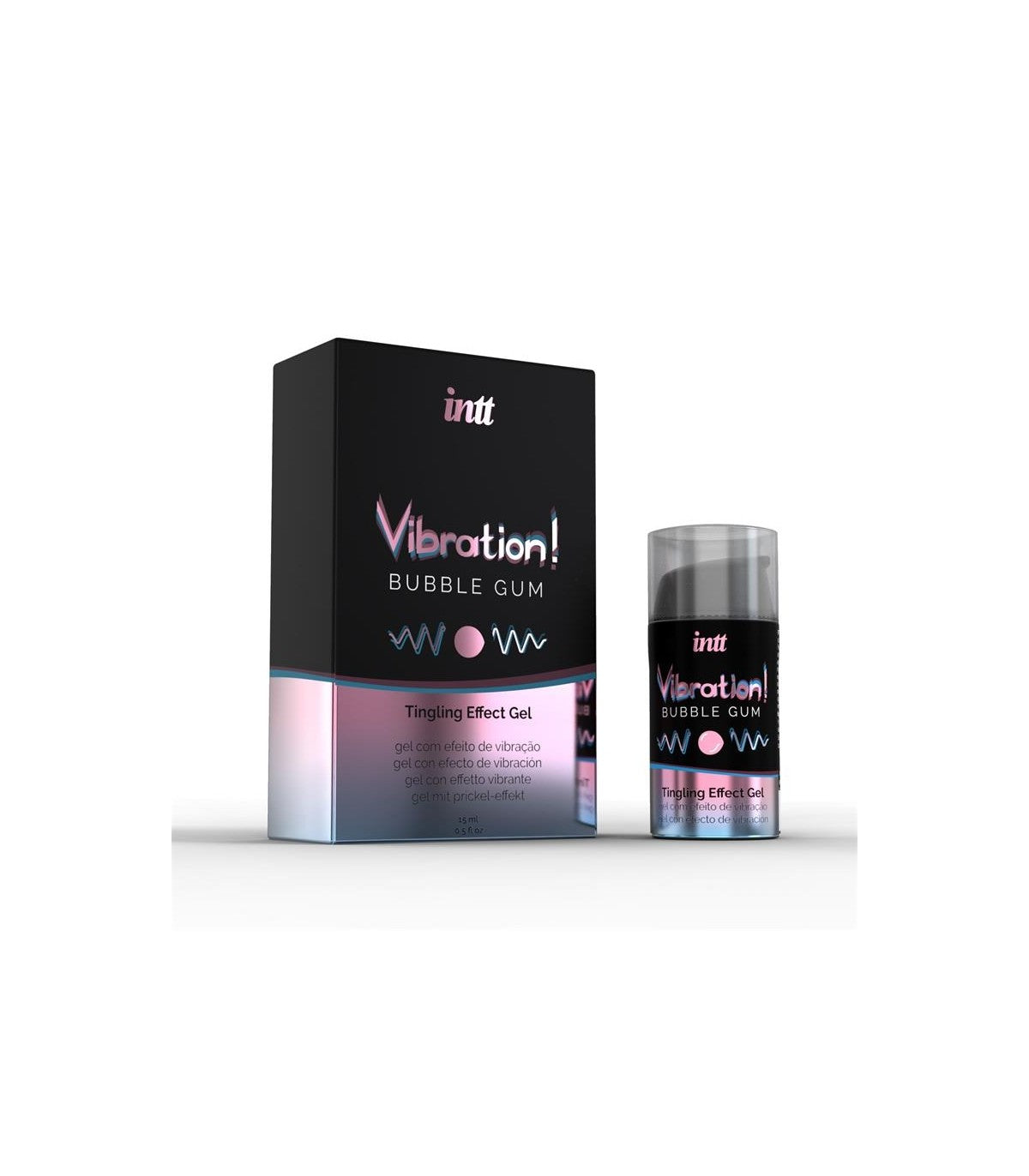 INTT VIBRADOR LÍQUIDO CHICLE 15 ML