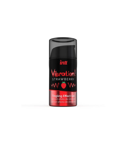 INTT VIBRADOR LÍQUIDO FRESA 15 ML