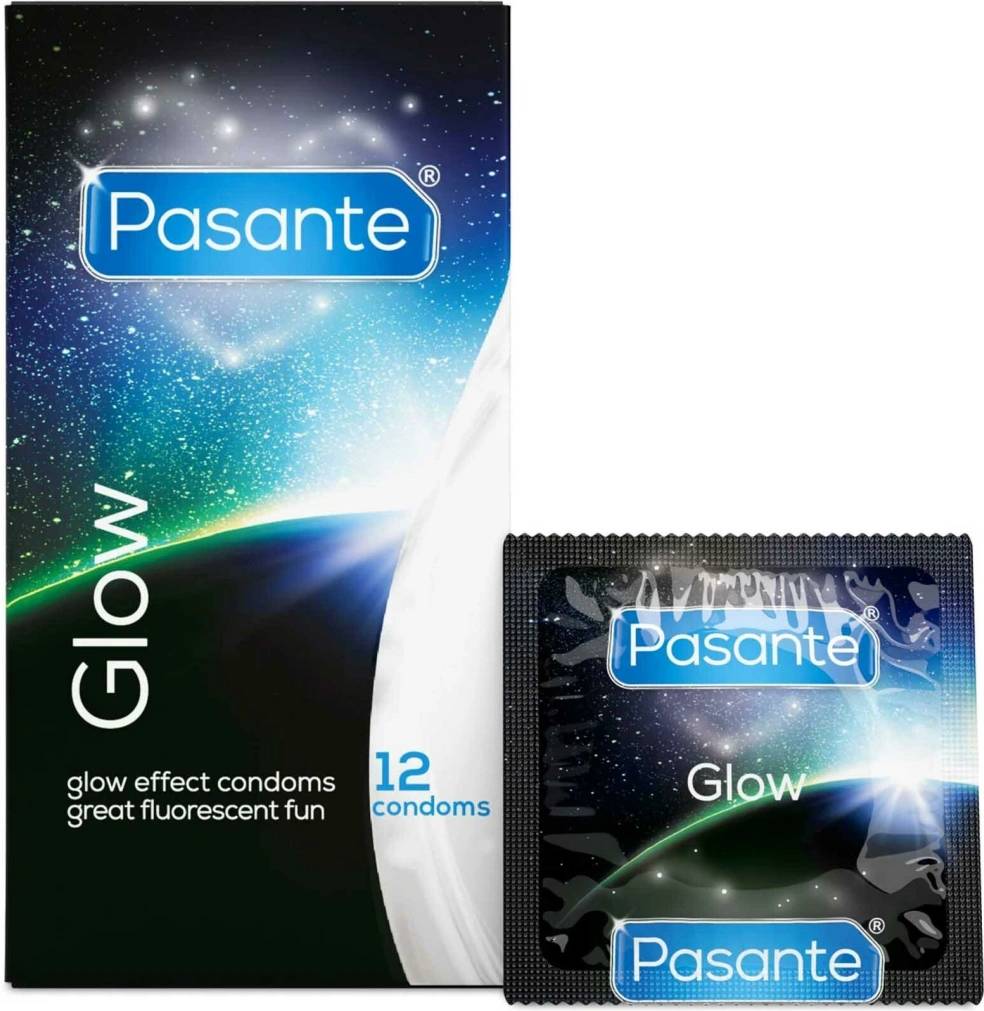PASANTE GLOW CONDOM 12 UND