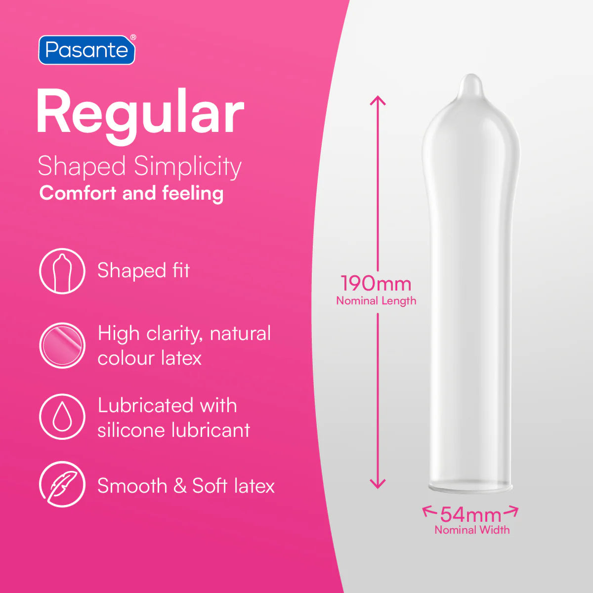 PASANTE REGUALR CONDOM 12 UND