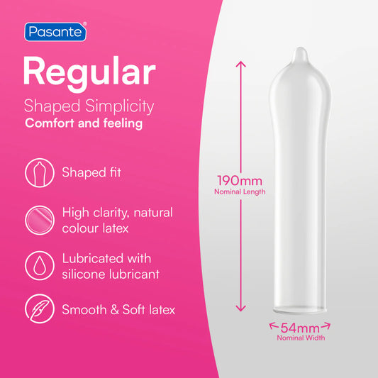 PASANTE REGUALR CONDOM 12 UND