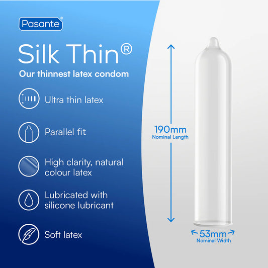 PASANTE SILK THIN CONDOM 12 UND