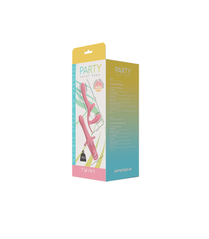 ARNÉS TWINY STRAP-ON DOBLE VIBR SILICONA LÍQUIDA USB