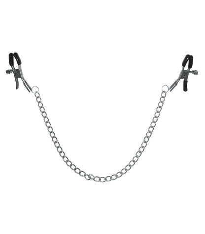 SEX & MISCHIEF CHAINED NIPPLE CLAMPS- BDSM