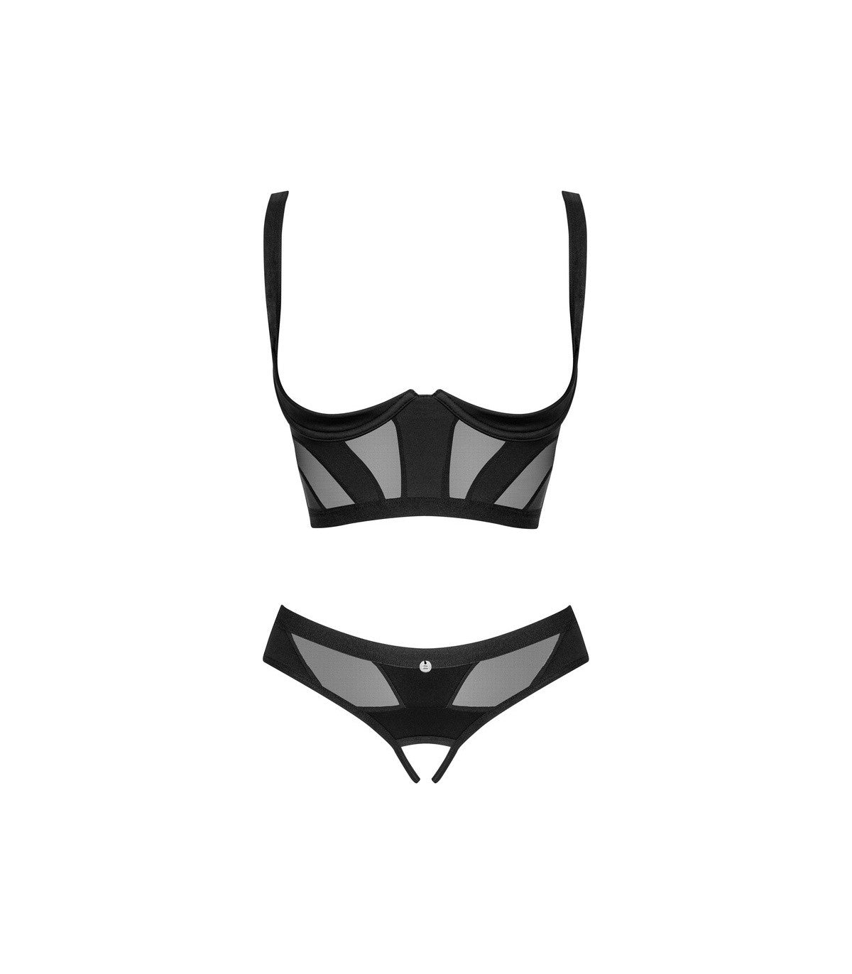 OBSESSIVE CHIC AMORIA 2-PZS NEGRO TALLA M/L