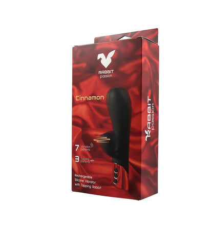 VIRGITE CINNAMON RECHARGEABLE SILICONE VIBRATOR