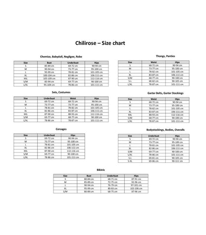 CHILROSE SET 3 PZS NEGRO