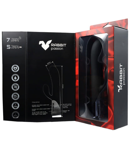 VIRGITE HAVANA RECHARGEABLE SILICONE VIBRATOR