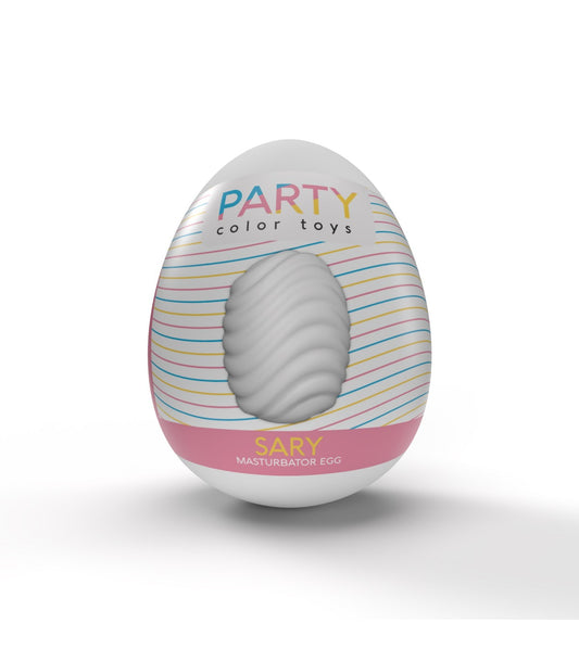 PARTY COLOR TOY HUEVO MASTURBADOR SARY