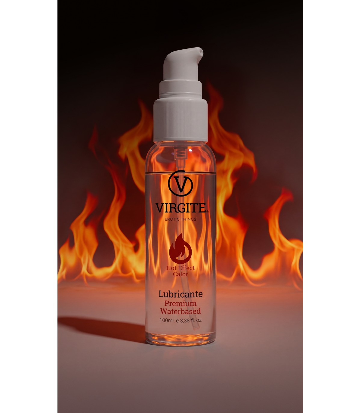 VIRGITE COSMETICS LUBRICANTE BASE AGUA EFECTO CALOR