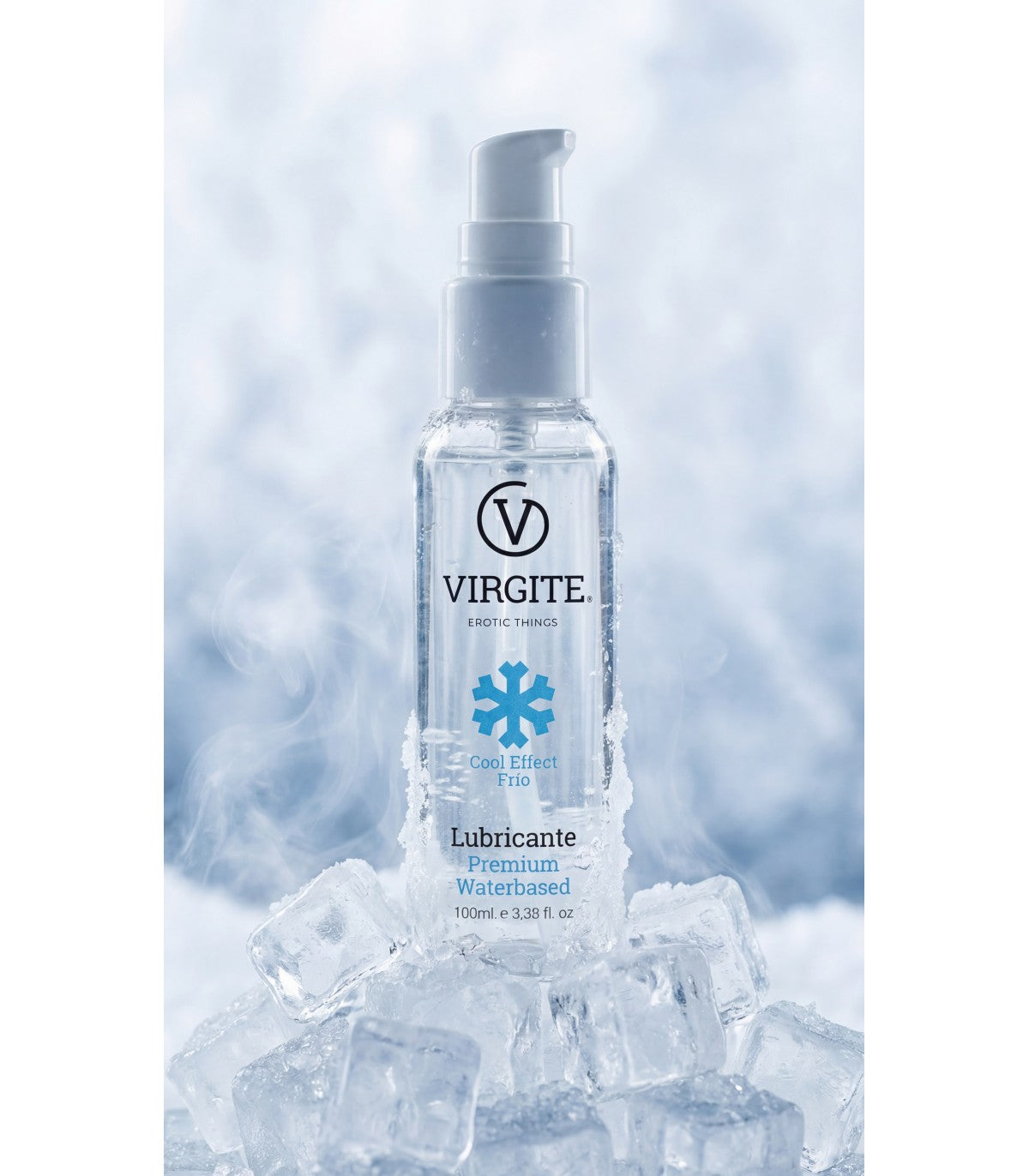 VIRGITE COSMETICS LUBRICANTE BASE AGUA EFECTO FRÍO