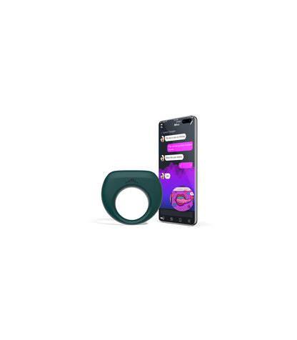 PARTY COLOR TOY VIBRATING RING RINY W/ REMOTE LILAC SILICONE USB