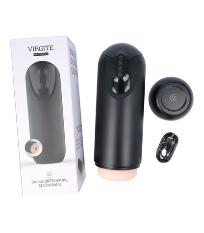 VIRGITE MASTURBADOR M1 SUCCIÓN / SUBE Y BAJA / VIBRACIÓN FLESH USB