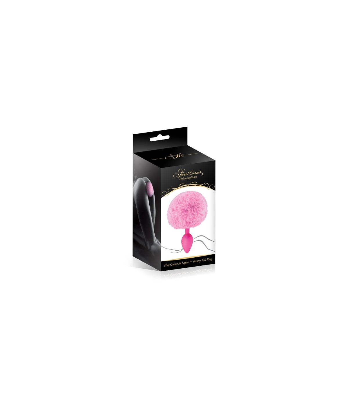 PLUG SILICONA POMPÓN ROSA