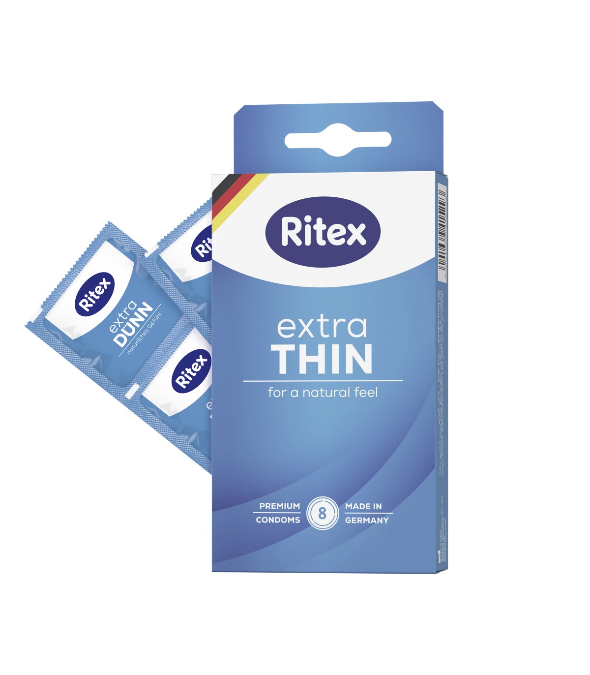 RITEX EXTRA THIN CONDOMS 8 UND