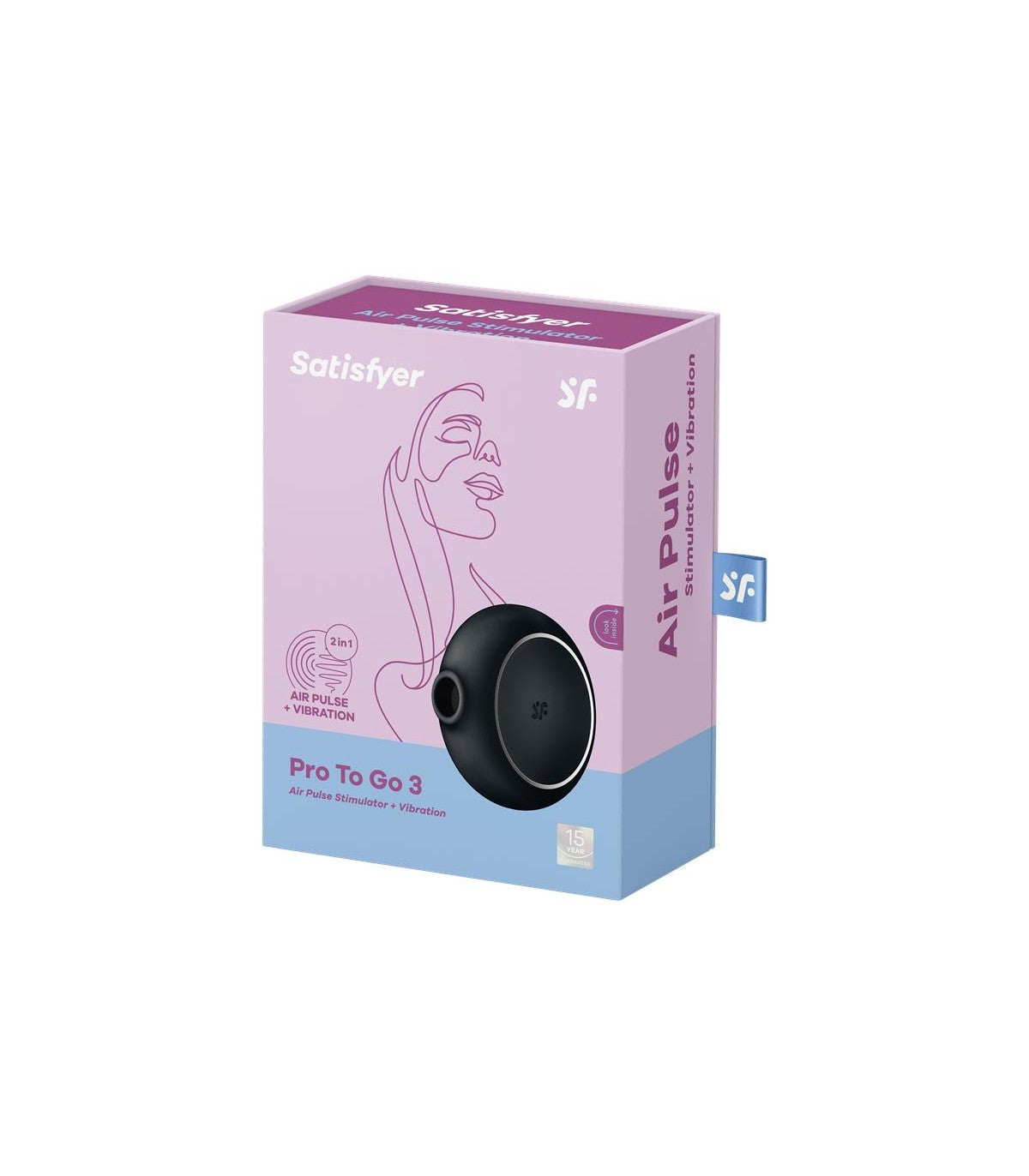 SATISFYER SUCCIONADOR VIBRADOR PRO TO GO 3