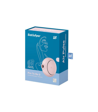 SATISFYER SUCCIONADOR VIBRADOR PRO TO GO 3