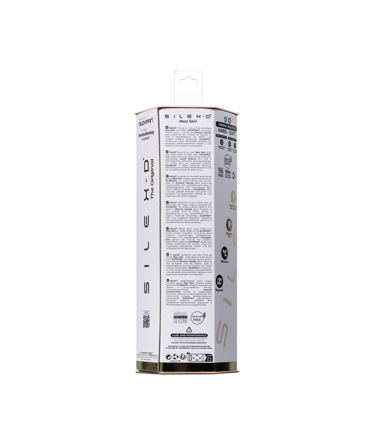 SILEXD DILDO REAL SKIN MODEL 13 CM