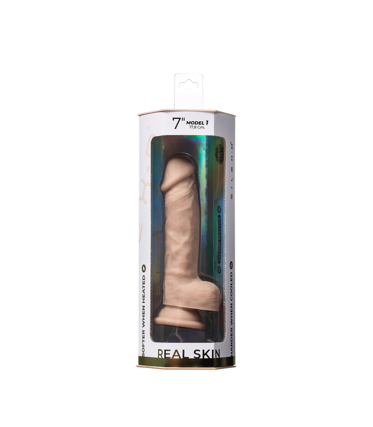 SILEXD DILDO REAL SKIN MODEL 13 CM