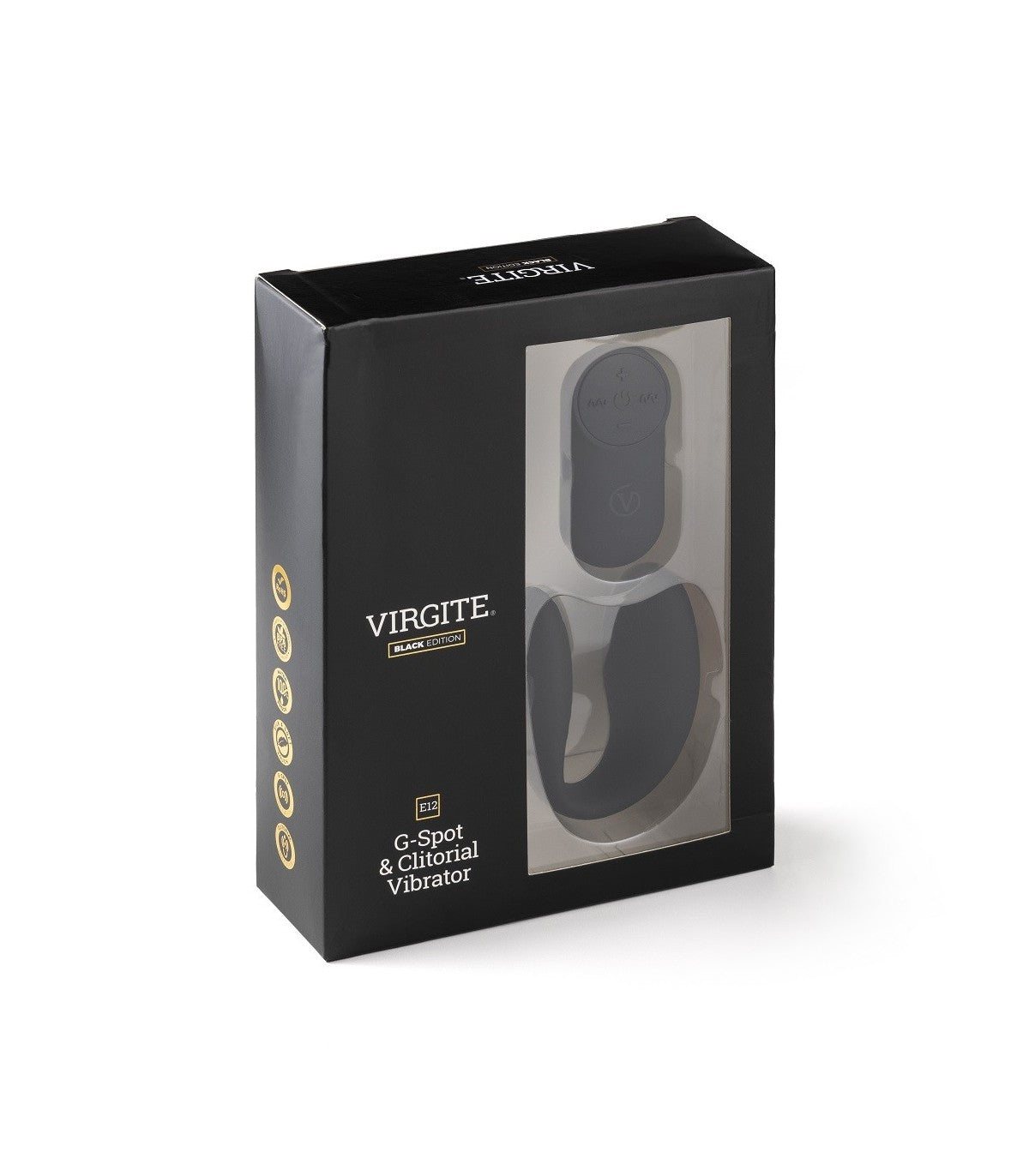 VIRGITE BLACK EDITION G-SPOT & CLITORIAL VIBRATOR