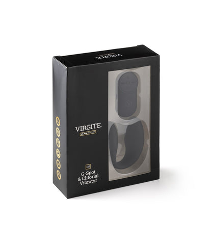 VIRGITE BLACK EDITION G-SPOT & CLITORIAL VIBRATOR
