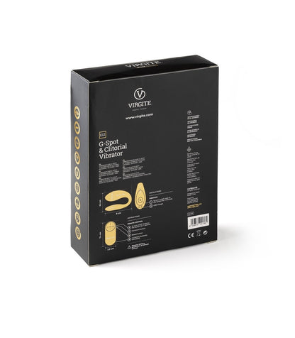VIRGITE BLACK EDITION G-SPOT & CLITORIAL VIBRATOR