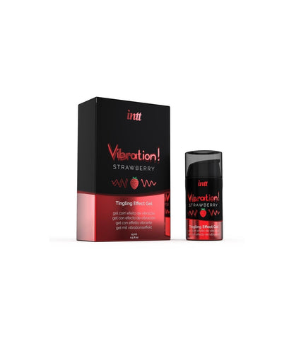 INTT VIBRADOR LÍQUIDO FRESA 15 ML