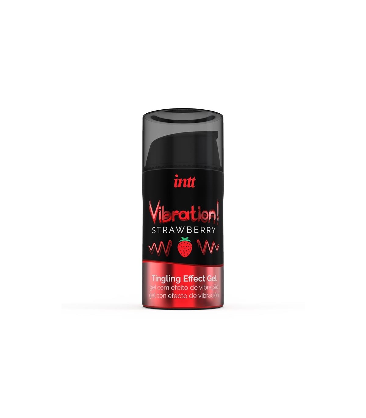 INTT VIBRADOR LÍQUIDO FRESA 15 ML