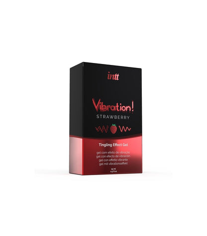 INTT VIBRADOR LÍQUIDO FRESA 15 ML