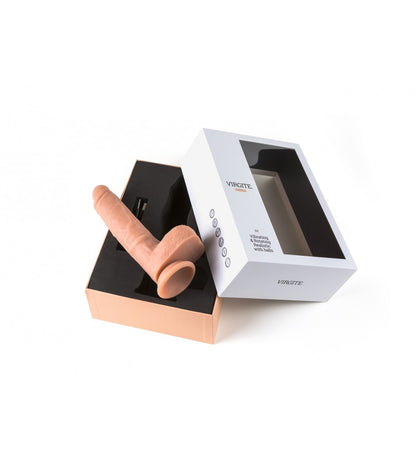VIRGITE VIBRADOR Y ROTADOR REALÍSTICO 'R9' 19CM